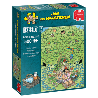 Jumbo Puzzels, Legpuzzels -  Jan van Haasteren Picnic Plezier Expert, 500 stukjes