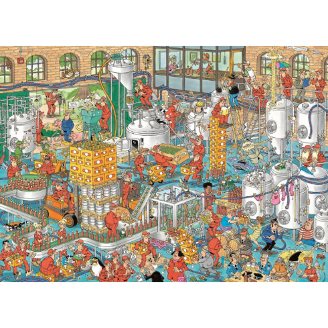 Jumbo Puzzels, Legpuzzels -  Jan van Haasteren De Ambachtelijke Brouwerij, 1000 stukjes