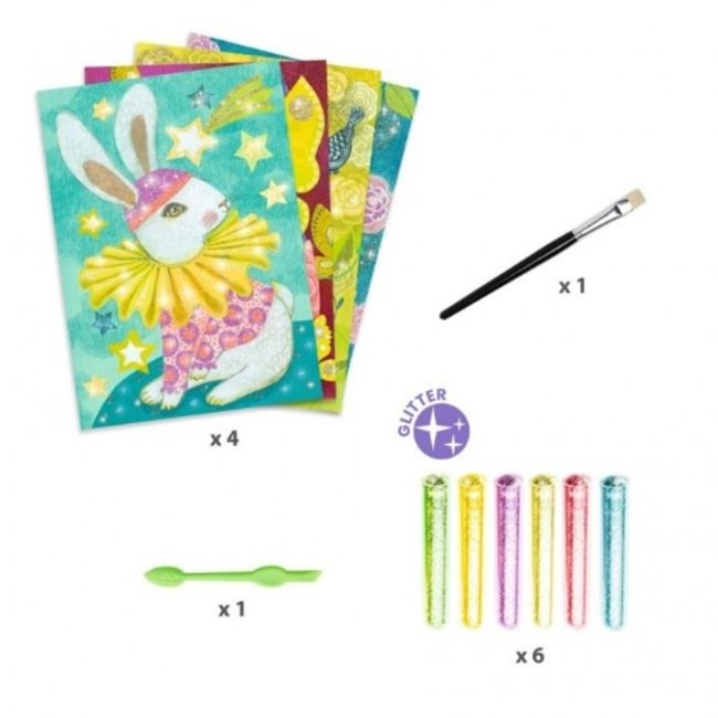 Djeco Knutselen, knutselpakket - Carnaval der dieren 6-10jr. (Le carnaval des animaux)