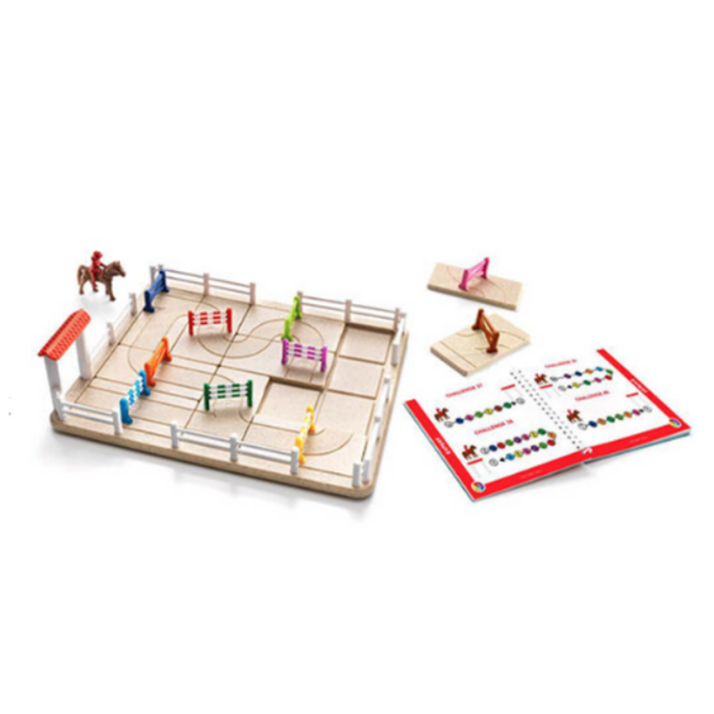 SmartGames Spellen, Braingames - Horse Academy (80 opdrachten), 7+