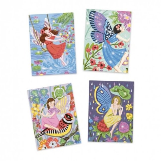 Djeco Knutselen, Knutselpakket - Het leven van een Fee 7+ (The gentle life of fairies)