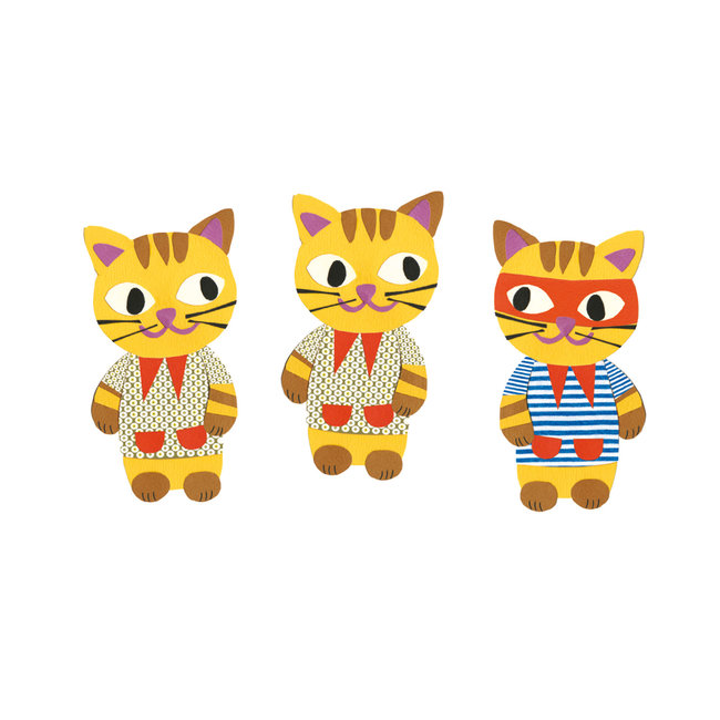 Djeco Spellen, Kaartspellen - Misticat 4-7 jr