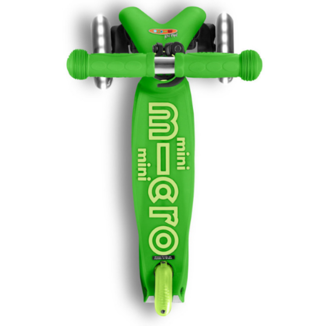 Microstep Micro Mini Step - Deluxe LED Groen, 2-6 jr.
