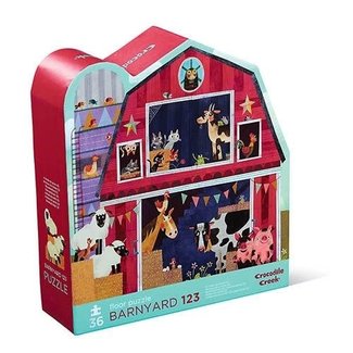 Puzzels, Vloerpuzzels - Op de boerderij 36 st (Barnyard)