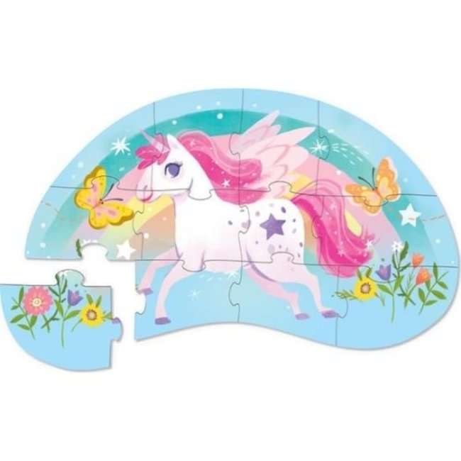 Crocodile Creek Puzzels, Legpuzzels - Zoete Unicorn 12st (Sweet Unicorn)
