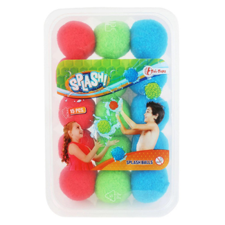 Buitenspeelgoed, Zwembadspeelgoed - Super splashballen mini, 15st.