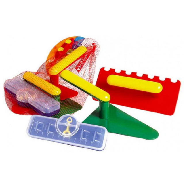 Buitenspeelgoed, Zandbakspeelgoed - Bouwvakkersgereedschap set 3-delig