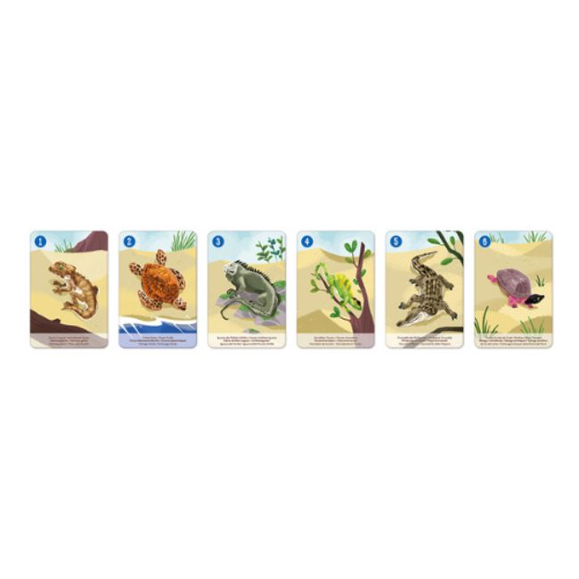 Janod (UA) Spellen, Kinderspellen - WWF spel Happy Family Het dierenrijk