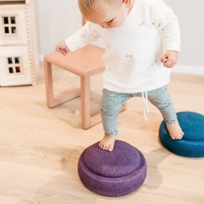 Stapelstein Stapelstenen Rainbow set van 6