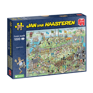 Jumbo Puzzels, Legpuzzels -  Jan van Haasteren Highland Games, 1000 stukjes