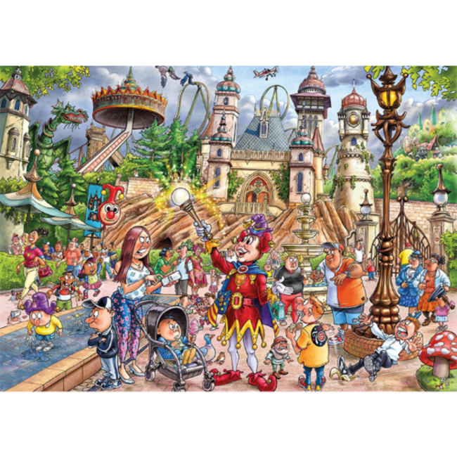 Jumbo Puzzels, Legpuzzels -  Wasgij Mystery Efteling - World of Wonders!, 1000 stukjes