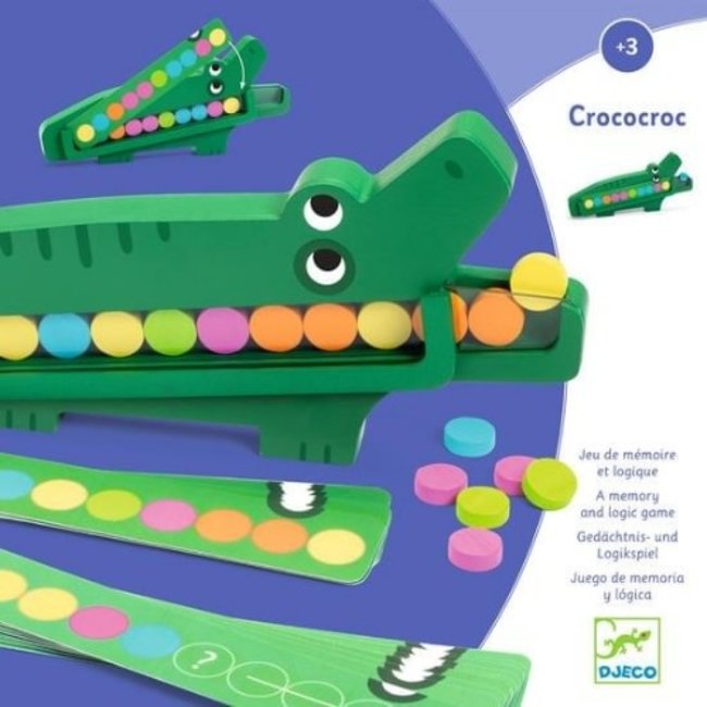 Djeco Educatieve spellen - Crococroc, 3+