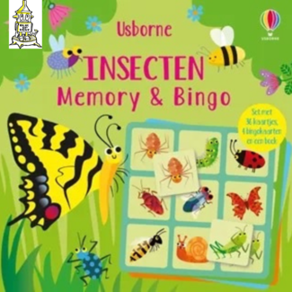 Usborne Usborne, Spellen - memory & bingo insecten