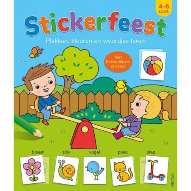 Deltas Boeken, Doeboeken - Stickerfeest 4-6 jr.