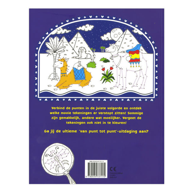 Deltas Boeken, Kleurboeken - Van punt tot punt kleur- en tekenpret