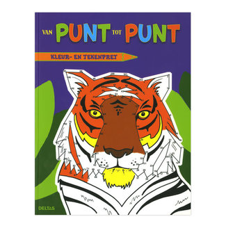 Deltas Boeken, Kleurboeken - Van punt tot punt kleur- en tekenpret