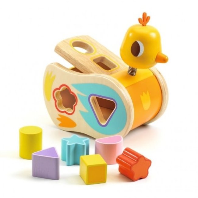 Djeco Houten speelgoed - Vormenstoof Boitatou 12m+