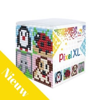 (UA) Knutselen, Pixelhobby - Pixel XL kubus, Dieren III 4jr+