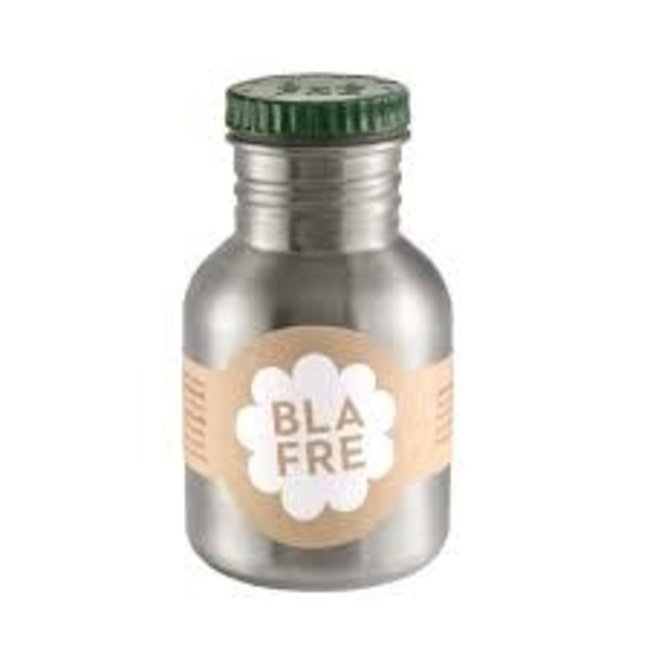 Blafre stainless steel bottle 300ml dark green