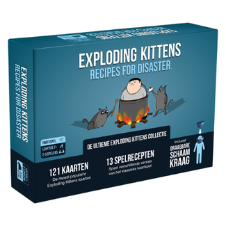 (UA) Spellen, Kaartspellen - Exploding kittens Recipes for disaster NL