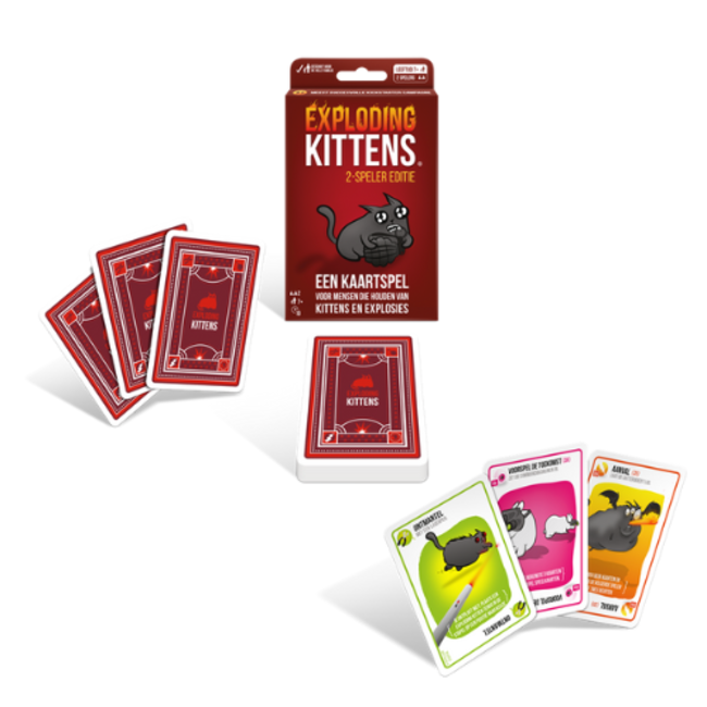 (UA) Spellen, Kaartspellen - Exploding Kittens Twee speler editie