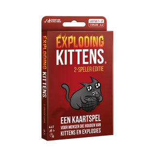 (UA) Spellen, Kaartspellen - Exploding Kittens Twee speler editie