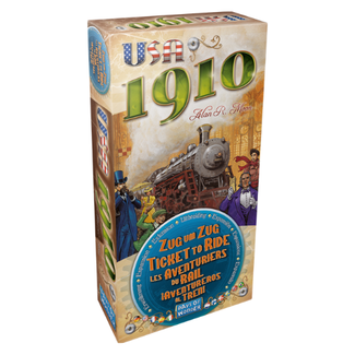 Spellen, Bordspellen - Ticket to Ride uitbreiding: USA 1910 Multilingual