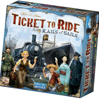 Spellen, Bordspellen - Ticket to Ride Rails & Sails NL