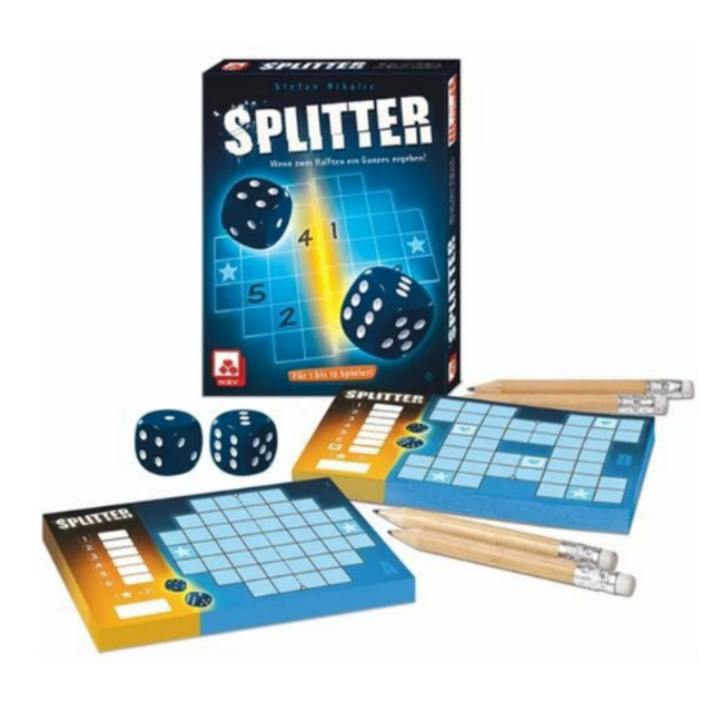 White Goblin Games Spellen, Dobbelspellen - Splitter