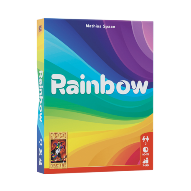 verraad Met name Mechanica 999 Games Spellen, Kaartspellen - Rainbow - Blik op Hout