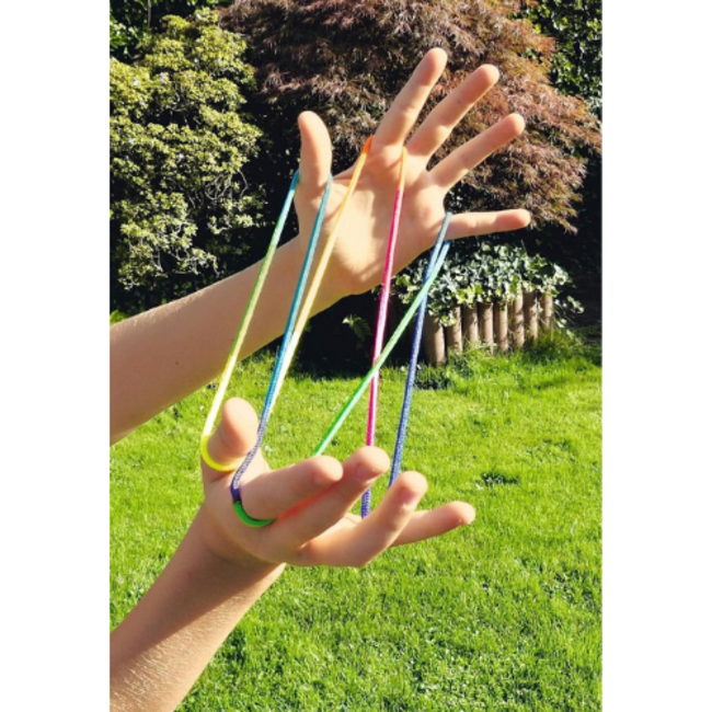 moses. Verlag Spellen, Kinderspellen - Bontgekleurd touwspel