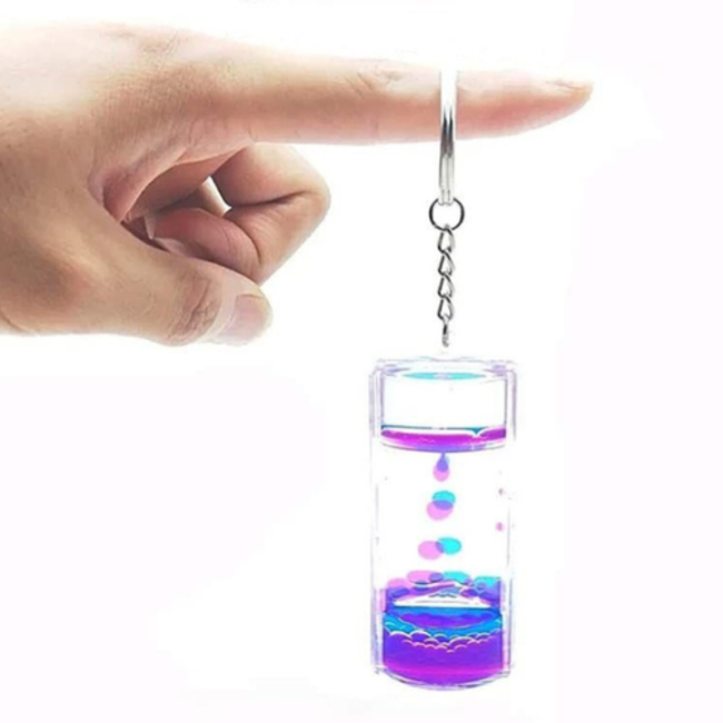 Accessoires, Sleutelhanger - zandloper, assorti