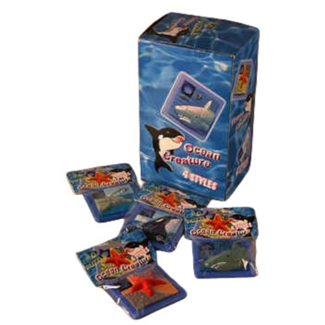 Puzzels - 3D schuif puzzel zeedieren, assorti