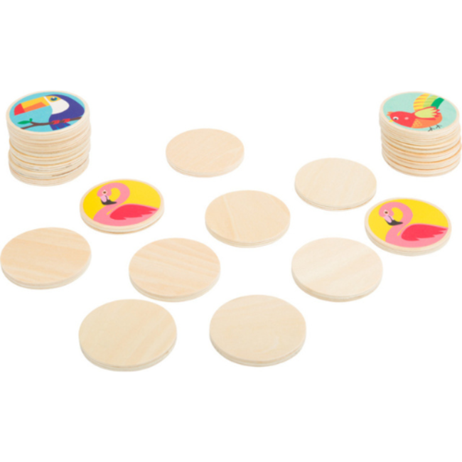 Spellen, Kinderspellen - Houten memory