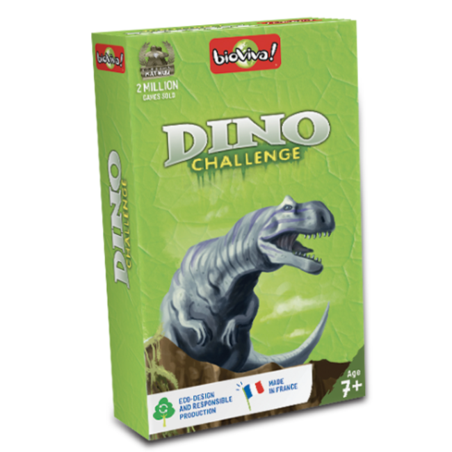 Spellen, Kaartspellen - Dino Challenge, green