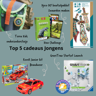 Cadeautips jongens