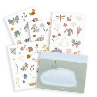 Little Dutch Raamstickers Flowers & butterflies