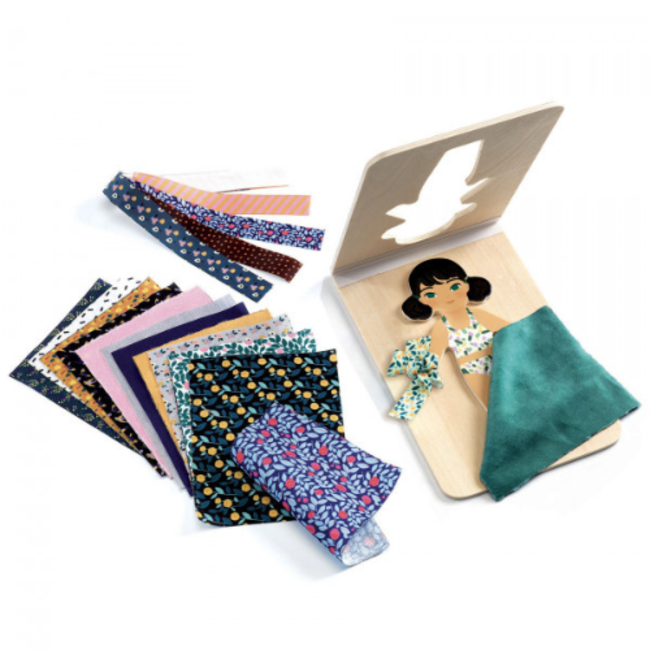 Djeco Educatieve puzzels - Aankleedpuzzel Jolizabi, 3+