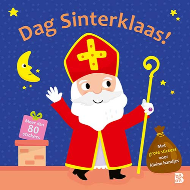 Ballon Boeken, Stickerboeken - Dag Sinterklaas: stickerboek voor de kleintjes