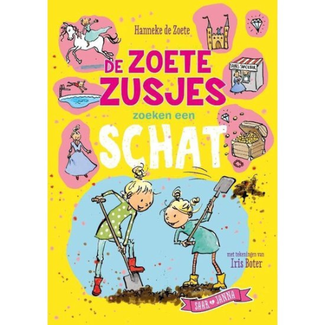 Boeken, Leesboeken- De Zoete Zusjes zoeken een schat (4+)