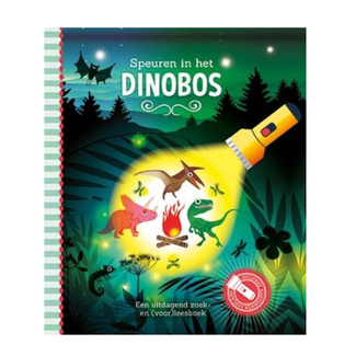 Lantaarn Boeken, Zaklampboek Speuren in het Dinobos