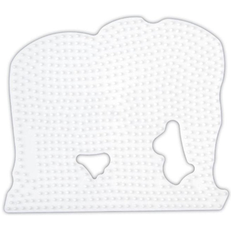 Hama Hama Strijkkralen bordje - Olifant