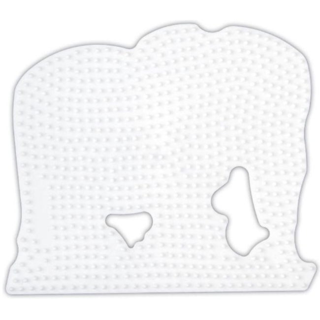 Hama Hama Strijkkralen bordje - Olifant