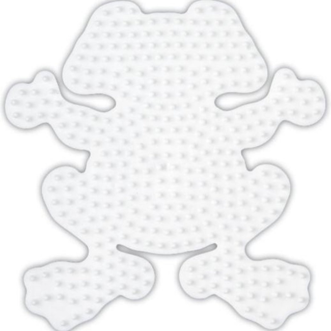 Hama Hama Strijkkralen bordje - Kikker