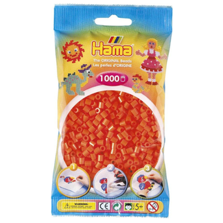 Hama Hama Strijkkralen - Oranje, 1000 stuks