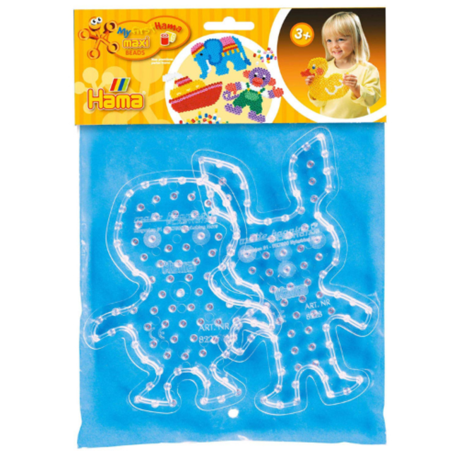 Hama Hama Strijkkralen bordje - Maxi, konijn en pingïun