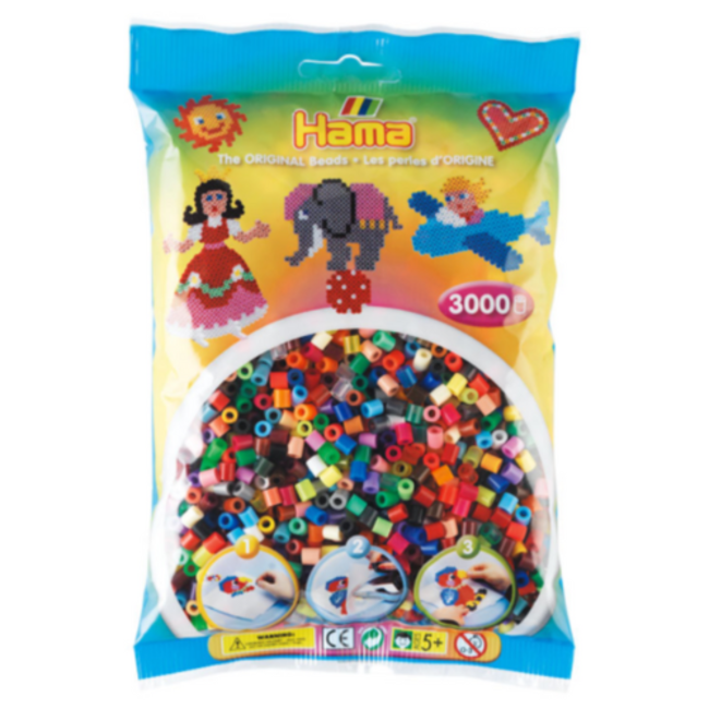 Hama Hama Strijkkralen - Strijkkralen mix 3000st.