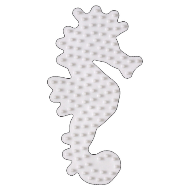 Hama Strijkkralen bordje - Zeepaard