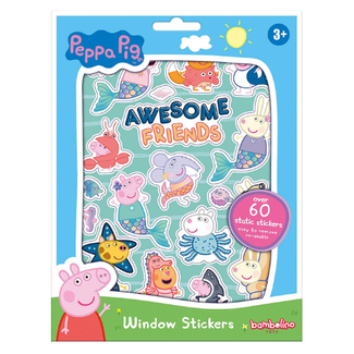 Stickers, Raamstickers - Peppa Pig, 3+