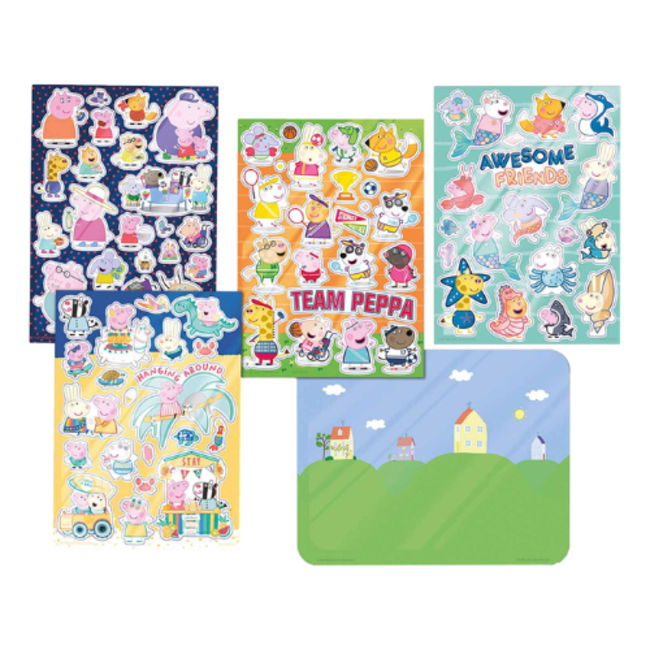 Stickers, Raamstickers - Peppa Pig, 3+
